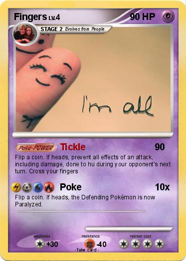 Pokemon Fingers