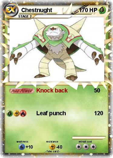 Pokemon Chestnught
