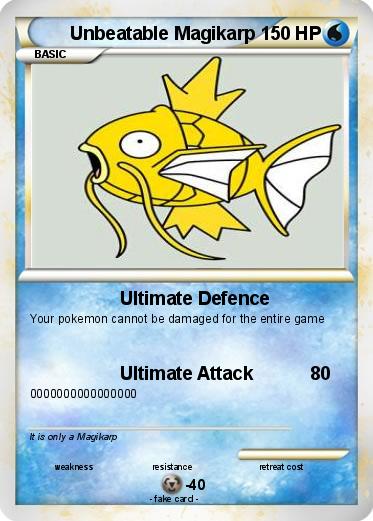 Pokemon Unbeatable Magikarp