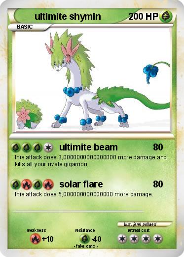 Pokemon ultimite shymin