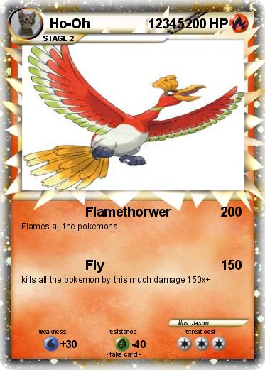 Pokemon Ho-Oh                12345