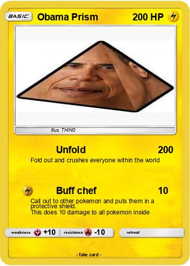 Pokemon Obama Prism