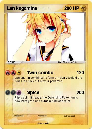 Pokemon Len kagamine