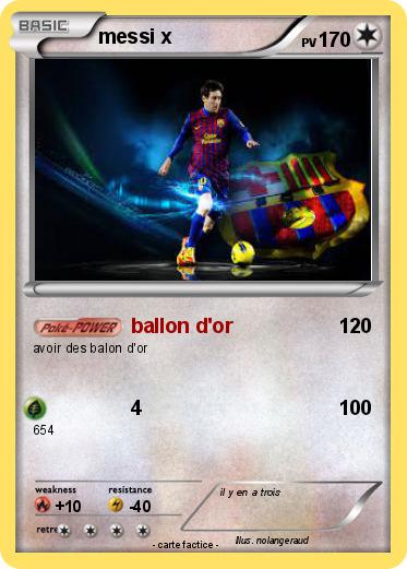 Pokemon messi x