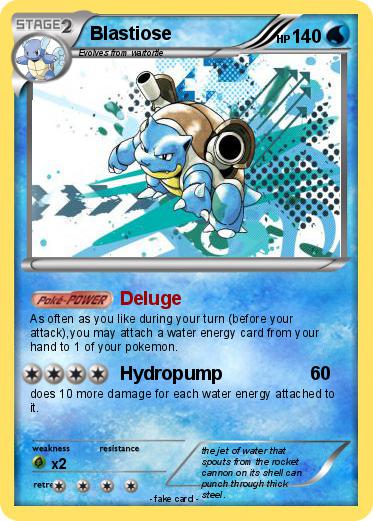 Pokemon Blastiose
