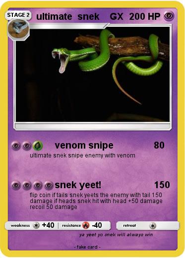 Pokemon ultimate  snek    GX