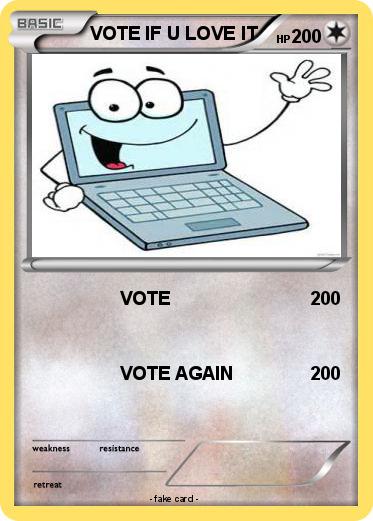 Pokemon VOTE IF U LOVE IT