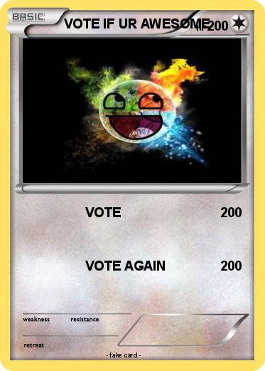 Pokemon VOTE IF UR AWESOME