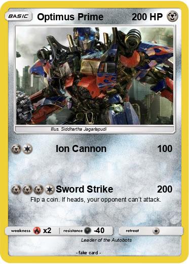 Pokemon Optimus Prime