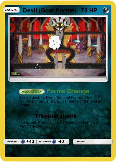 Pokemon Devil (Goat Forme)