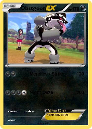 Pokemon Obstgoon