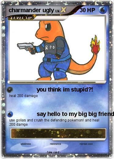 Pokemon charmander ugly