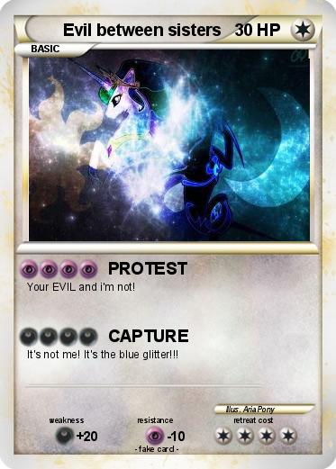 Pokemon Evil between sisters