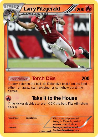 Pokemon Larry Fitzgerald