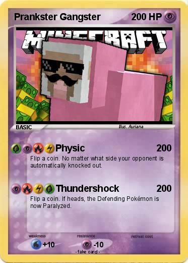 Pokemon Prankster Gangster