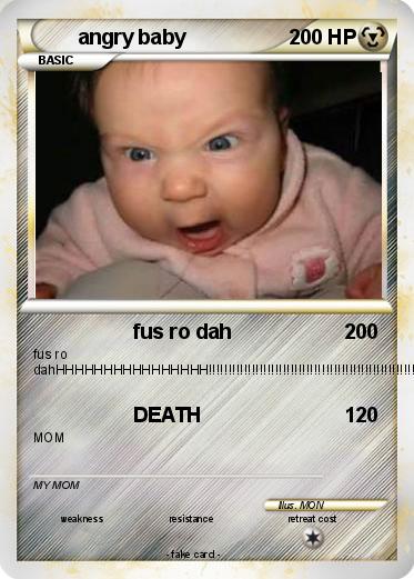 Pokemon angry baby