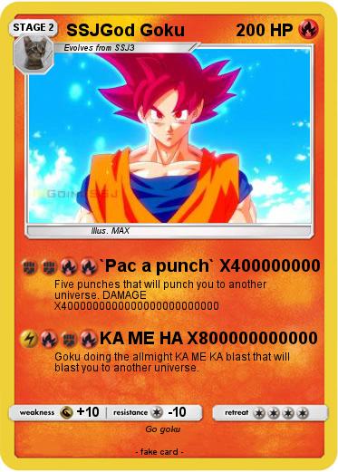 Pokemon SSJGod Goku