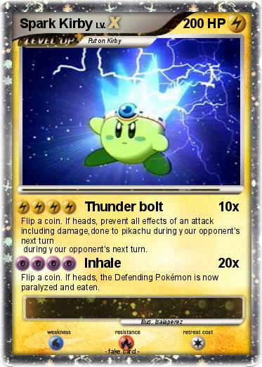 Pokemon Spark Kirby