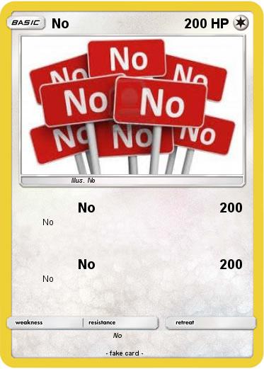 Pokemon No