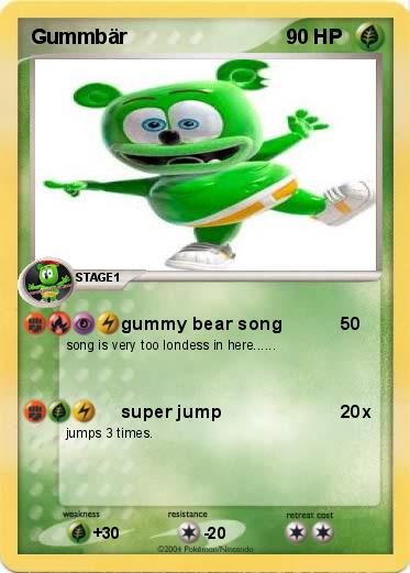 Pokemon Gummbär