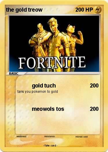 Pokemon the gold treow