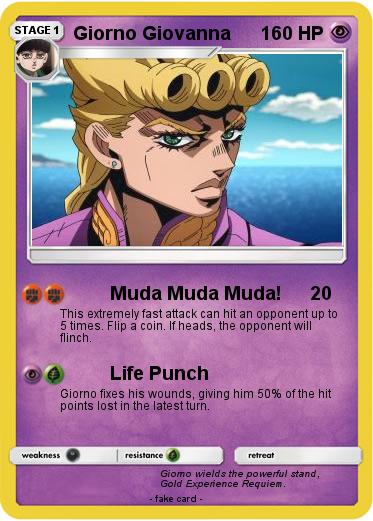 Pokemon Giorno Giovanna