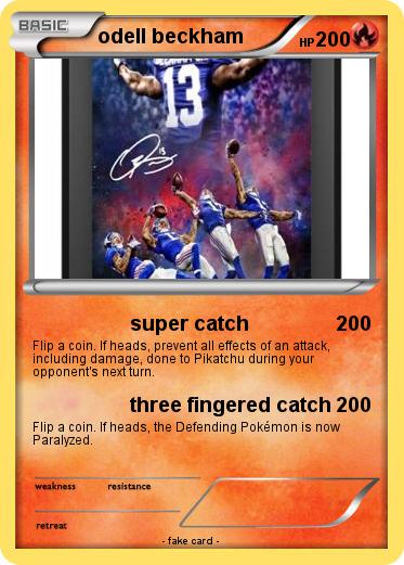 Pokemon odell beckham