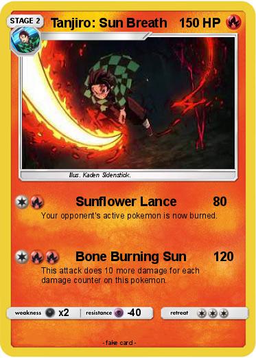 Pokemon Tanjiro: Sun Breath