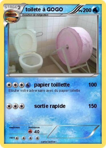 Pokemon toilete à GOGO