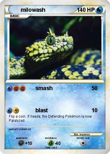 Pokemon milowash