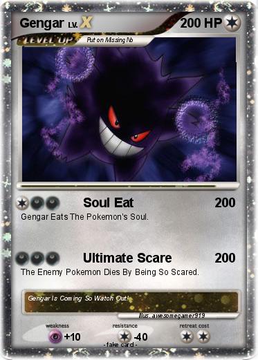 Pokemon Gengar