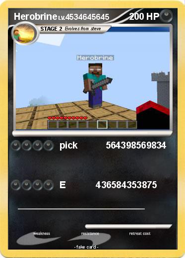 Pokemon Herobrine