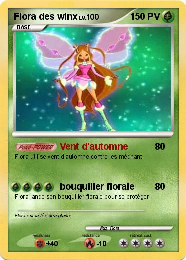 Pokemon Flora des winx