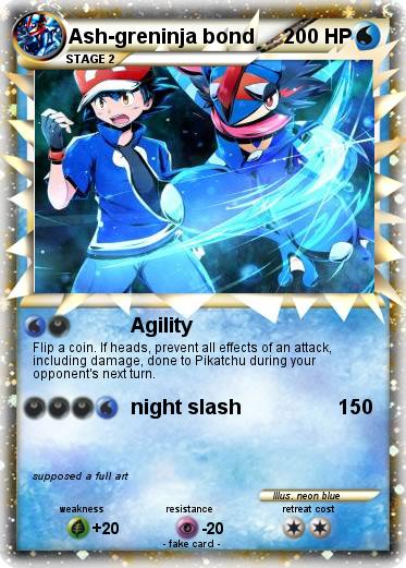 Pokemon Ash-greninja bond