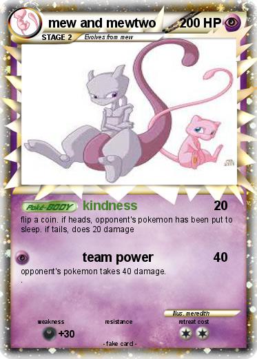 Pokemon mew and mewtwo