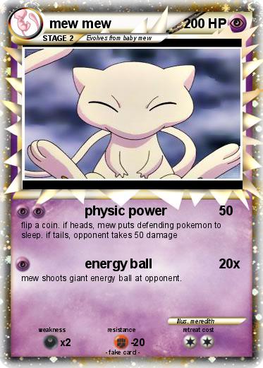 Pokemon mew mew