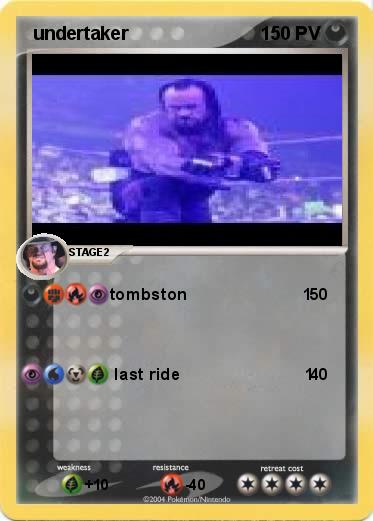Pokemon  undertaker  