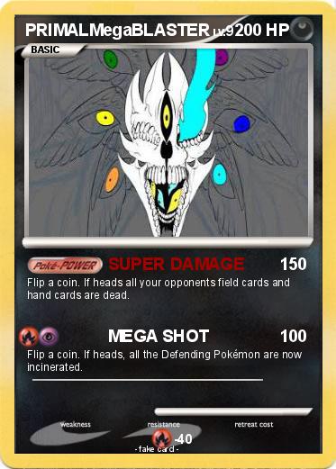 Pokemon PRIMALMegaBLASTER