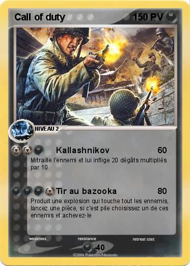 Pokemon Call of duty
