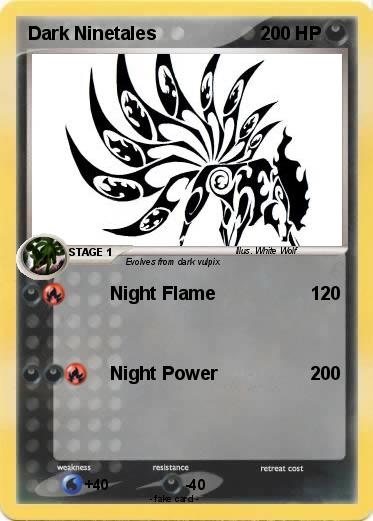 Pokemon Dark Ninetales