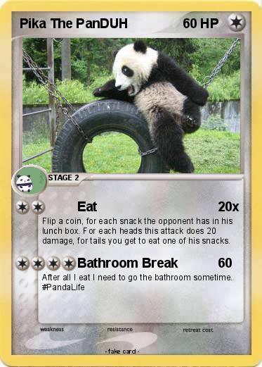 Pokemon Pika The PanDUH