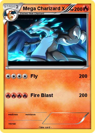 Pokemon Mega Charizard X