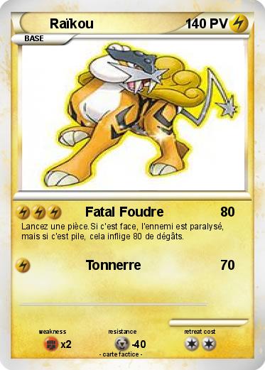 Pokemon Raïkou