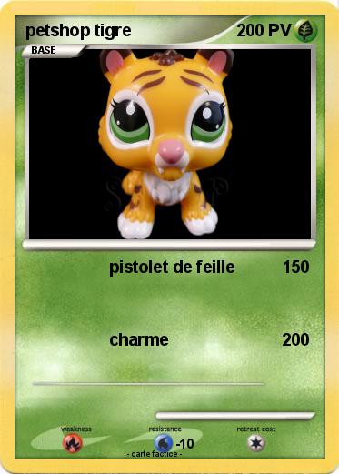 Pokemon petshop tigre