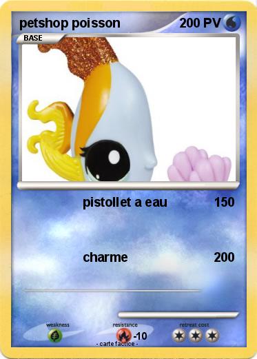 Pokemon petshop poisson
