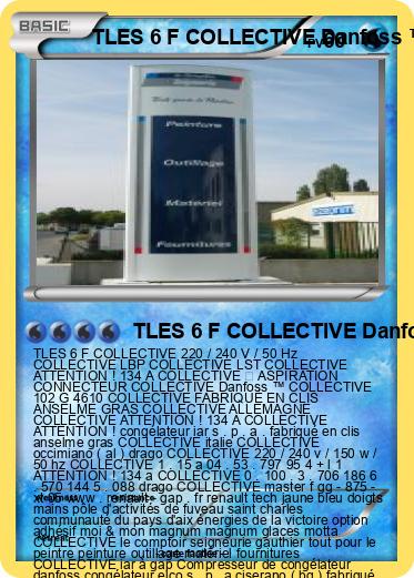 Pokemon TLES 6 F COLLECTIVE Danfoss ™