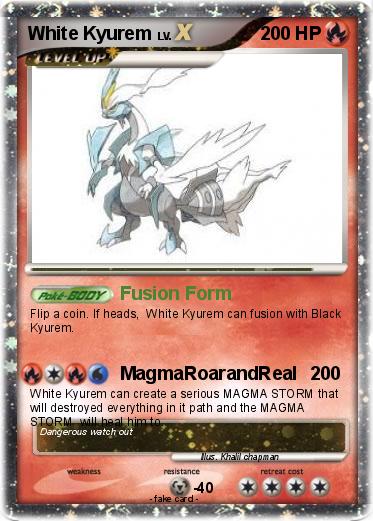 Pokemon White Kyurem
