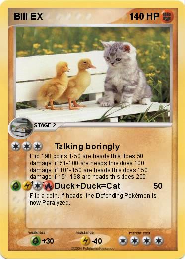 Pokemon Bill EX