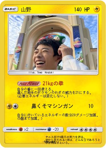 Pokemon 山野　