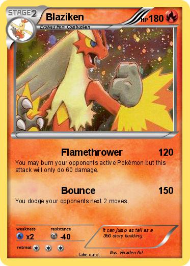 Pokemon Blaziken